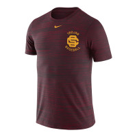 USC Trojans Men's Nike Cardinal SC Interlock Baseball Mesh T-Shirt